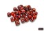 Festive: 12mm d6 Symphony/White Dice Block (36 Dice)